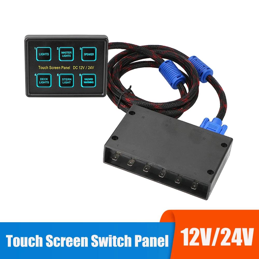 6 ư LED ġ ũ ڵ Ʈ   ý, 24V, 12V, ġ г, Ʈ, ؾ, Ʈ, ƮϷ ĳ ׼